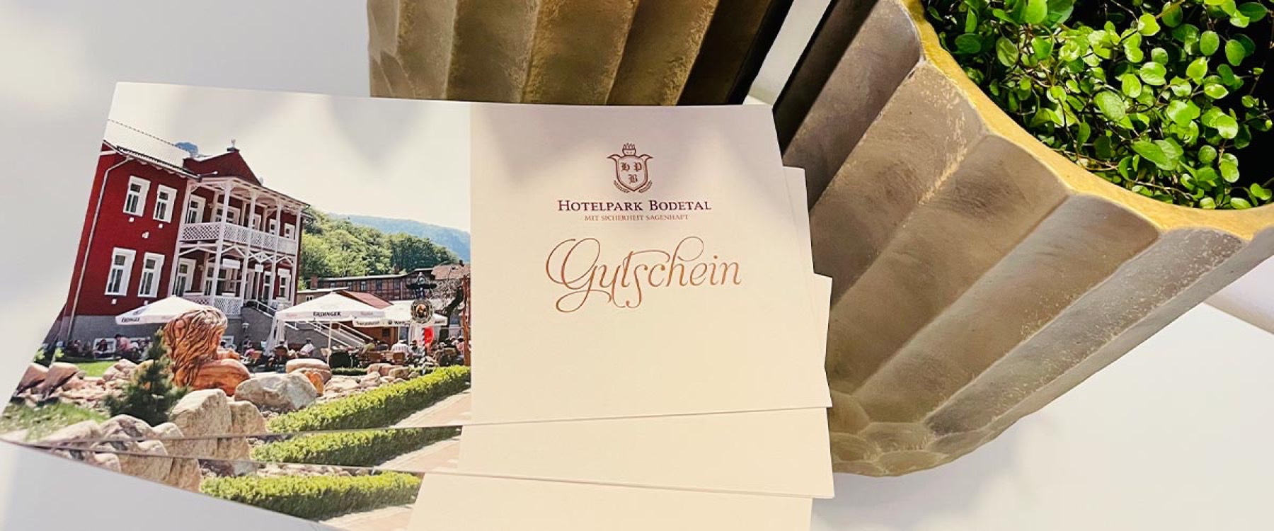 Gutscheine für den Aufenthalt im Hotelpark Bodetal